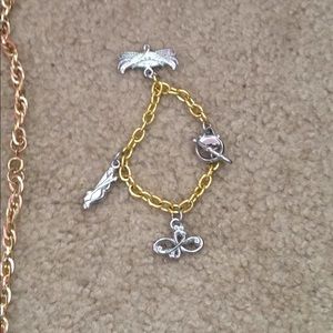 2 necklaces and 1 bracelet